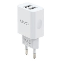 Сетевое зарядное устройство MIVO 2.4A 2xUSB MP-224