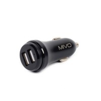 Автомобильное зарядное устройство Mivo 2 usb 2.4A MU240
