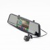 Автомобильный видеорегистратор-зеркало с радар-детектором GPS и 2-я камерами Eplutus GR-51