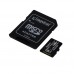 Карта памяти Micro SDXC Kingston 128GB Class 10 Canvas Select Plus UHS-I U1 100Mb/s SDCS2/128GB