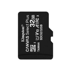 Карта памяти microSDHC 32GB Kingston Canvas Select Class 10 UHS-I U1 + SD adapter (SDCS/32GB)
