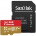 Карта памяти MicroSD  32GB  SanDisk Class 10 Extreme Action Cameras UHS-I U3 A1 (SDSQXAF-032G-GN6AA) 