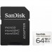 Карта памяти Micro SDXC Sandisk 64Gb High Endurance U3 V30 40/100 Мб/с SDSQQNR-064G-GN6IA