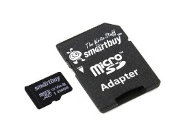 Карта памяти MicroSDXC Smartbuy 256Gb class10 PRO (U3) (sb256gbsdcl10u3-01)