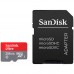 Карта памяти microSDHC 64GB SanDisk Ultra Class 10 UHS-I 100MB/s + SD adapter (SDSQUAR-256G-GN6MA)