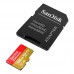Карта памяти SanDisk Extreme microSDXC Class 10 UHS Class 3 V30 A2 160MB/s 64GB + SD adapter (SDSQXCY-128G-GN6MA)
