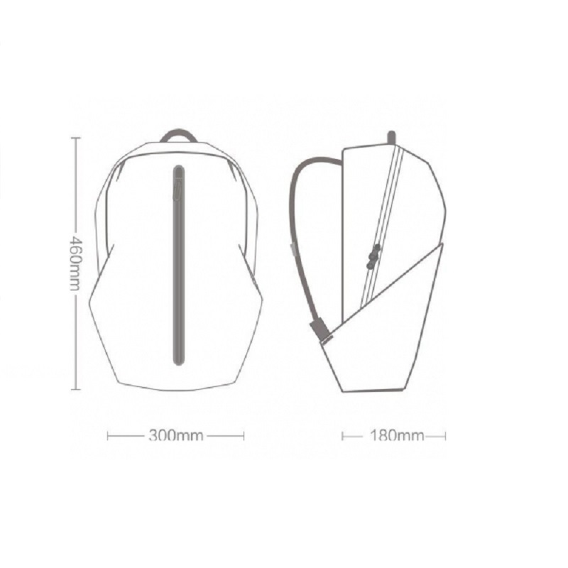 Рюкзак Xiaomi 90 Points All Weather Functional Backpack (RM6017001)