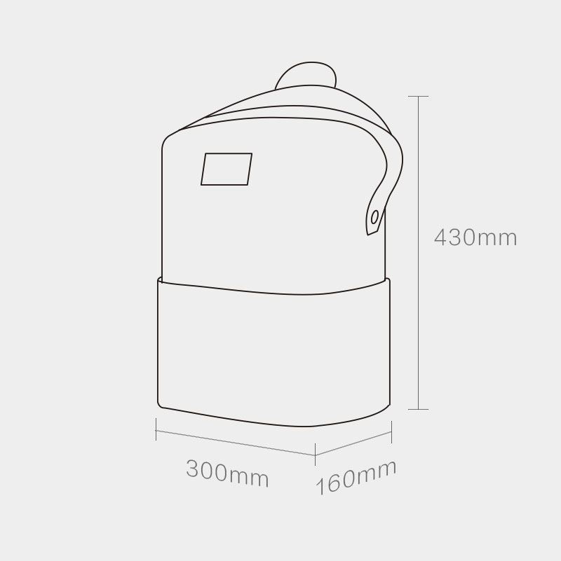 Рюкзак Xiaomi 90 Points Lecturer Leisure Backpack (2082)