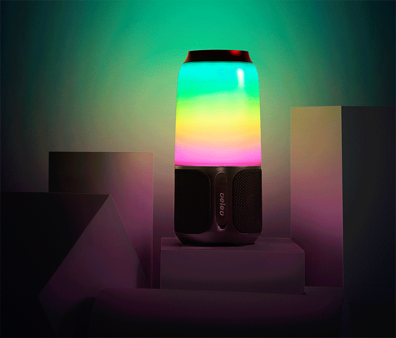 Портативная колонка с подсветкой Xiaomi Velev V03 Colorful Lighting Sound