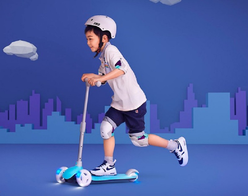 Детский самокат-кикборд Xiaomi Rice Rabbit Scooter (HBC01YM)