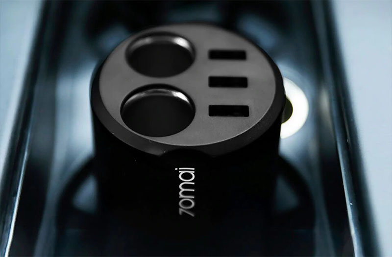 Автомобильный прикуриватель 3в1 Xiaomi 70Mai Car Cigarette Lighter (Midrive CC04)
