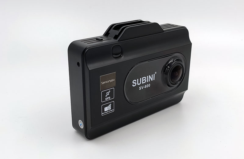 Видеорегистратор с сигнатурным антирадаром Subini SV-600 с камерой заднего вида