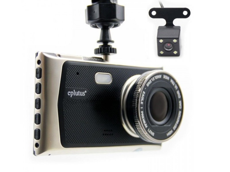 Видеорегистратор Eplutus DVR-939 c 2-мя камерами