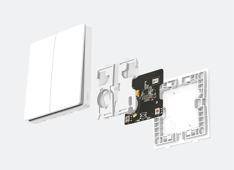 Беспроводной выключатель Xiaomi Aqara Smart Light Double Switch 2