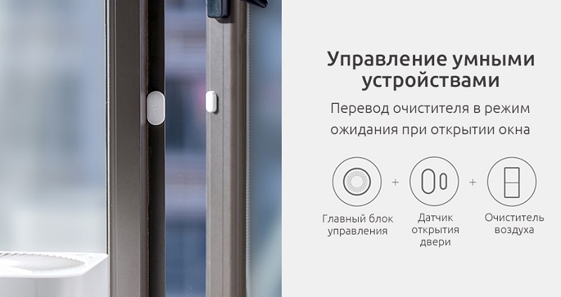 Датчик открытия дверей и окон Xiaomi Mi Smart Home Door/Window Sensors