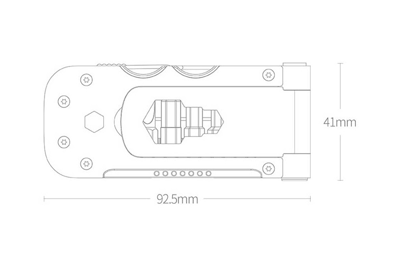 Мультитул для велосипеда Xiaomi Nextool Multifunctional Bicycle Tool (KT5557)