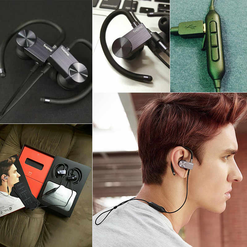 Беспроводные наушники 1MORE EB100 Bluetooth In-Ear Sports Active Headphone (1MEJE0001)