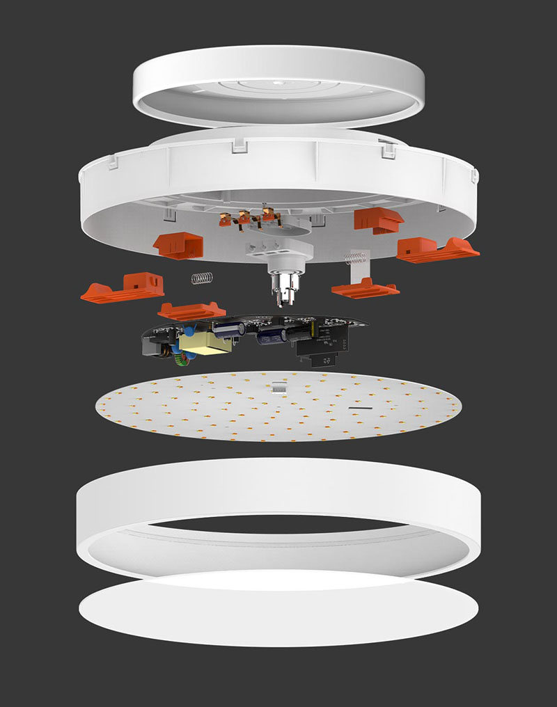 Потолочная лампа Yeelight LED Smart Ceiling Lamp 1S 320 мм Upgrade Version (YLXD41YL)