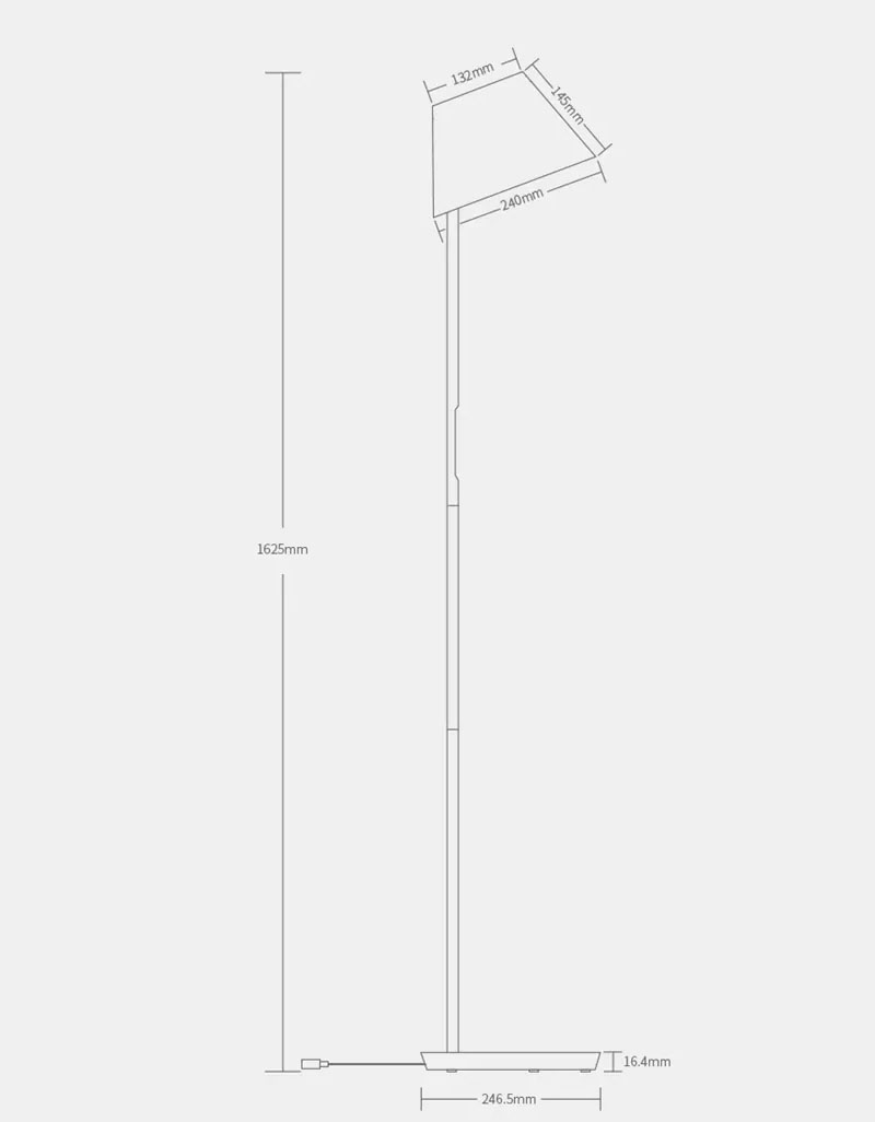 Светодиодный торшер Xiaomi Yeelight Smart Floor Lamp (YLLD01YL)