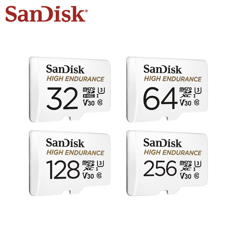 Карта памяти Micro SDXC Sandisk 64Gb High Endurance U3 V30 (SDSQQNR-064G-GN6IA)