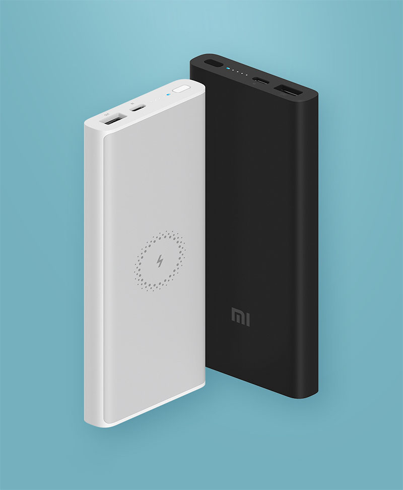 Внешний аккумулятор с поддержкой беспроводной зарядки Xiaomi Mi Power Bank Youth Edition 10000 mAh (WPB15ZM)